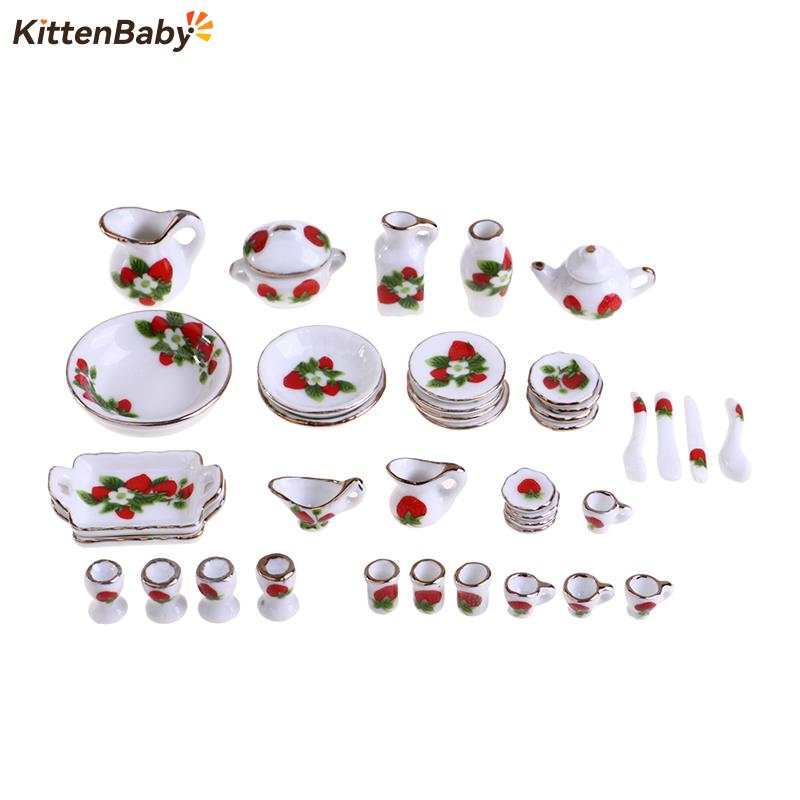 Coffee Tea Mix - 1 Set 1:12 Miniature Doll House