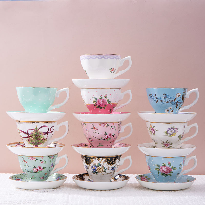 Coffee Tea Mix - 1pc French Ceramic Coffee Cup Set