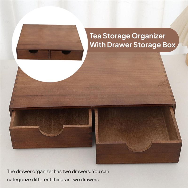 TFTP-Wooden Coffee Pod Storage - Coffee Tea Organizer ulasan dan harga