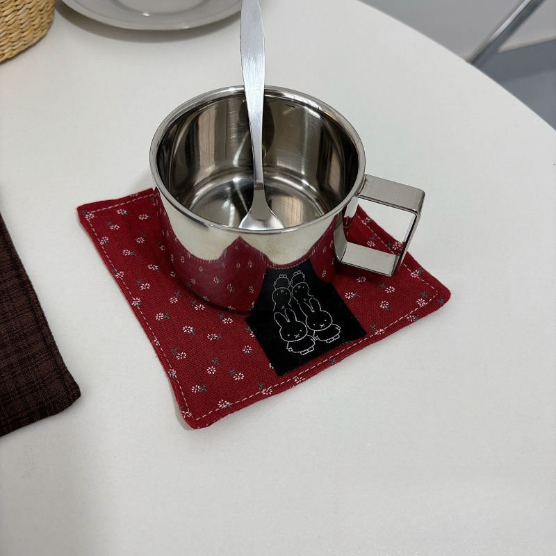 Hot Cute Miffy Series Cloth Co - Coffee Tea Cups ulasan dan harga