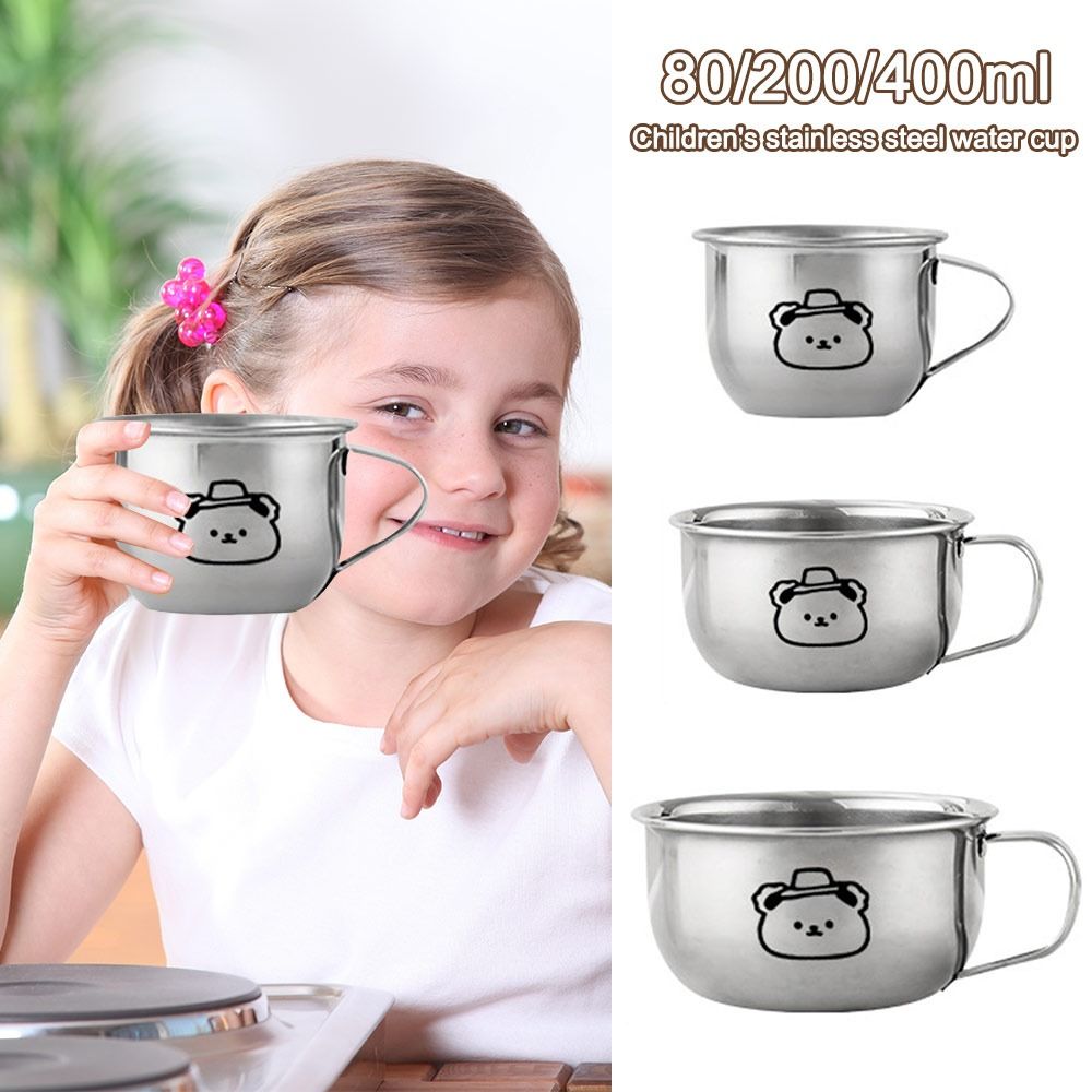 80/200/400ML Kid Water Cup Bea - Coffee Tea Cups ulasan dan harga