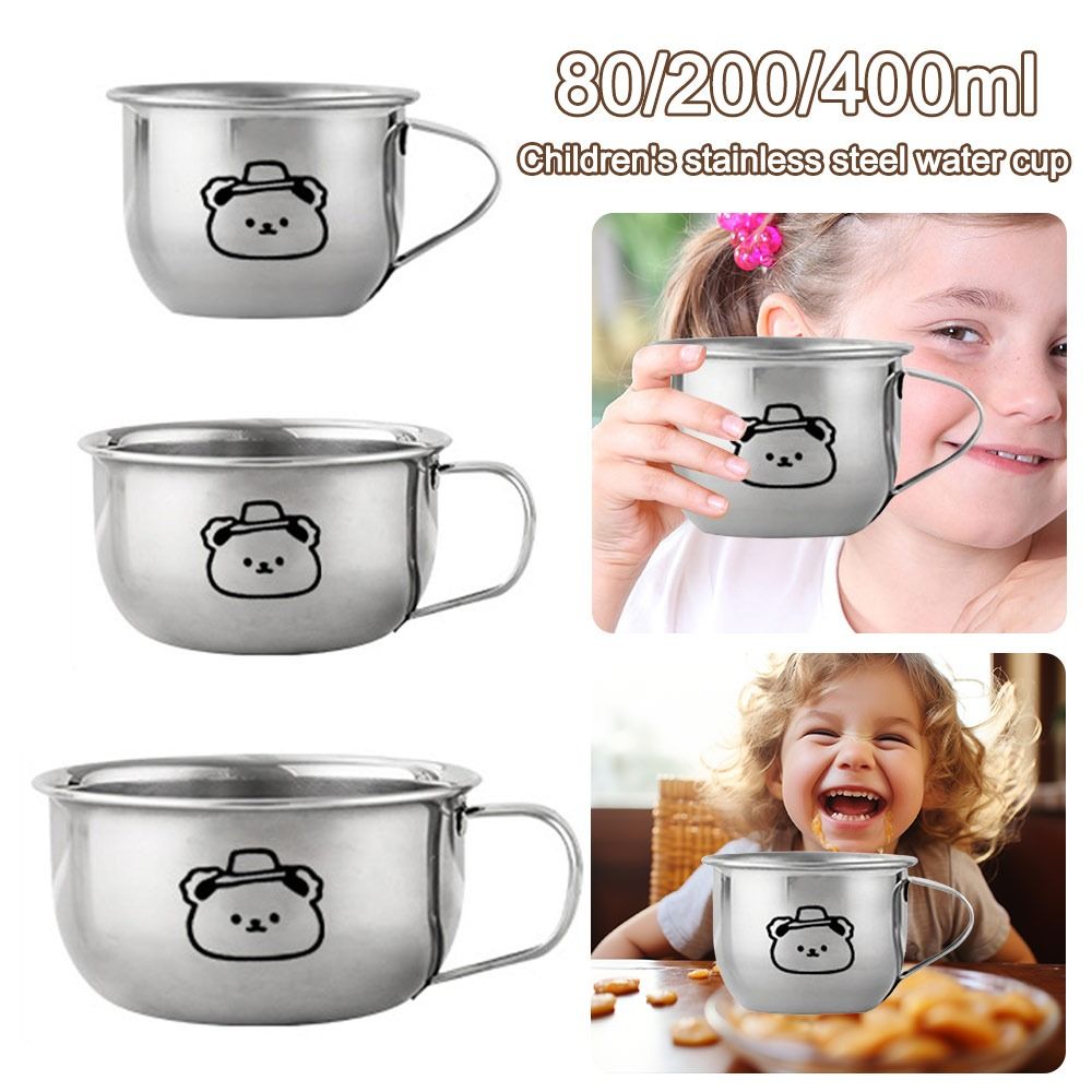 80/200/400ML Kid Water Cup Bea - Coffee Tea Cups ulasan dan harga