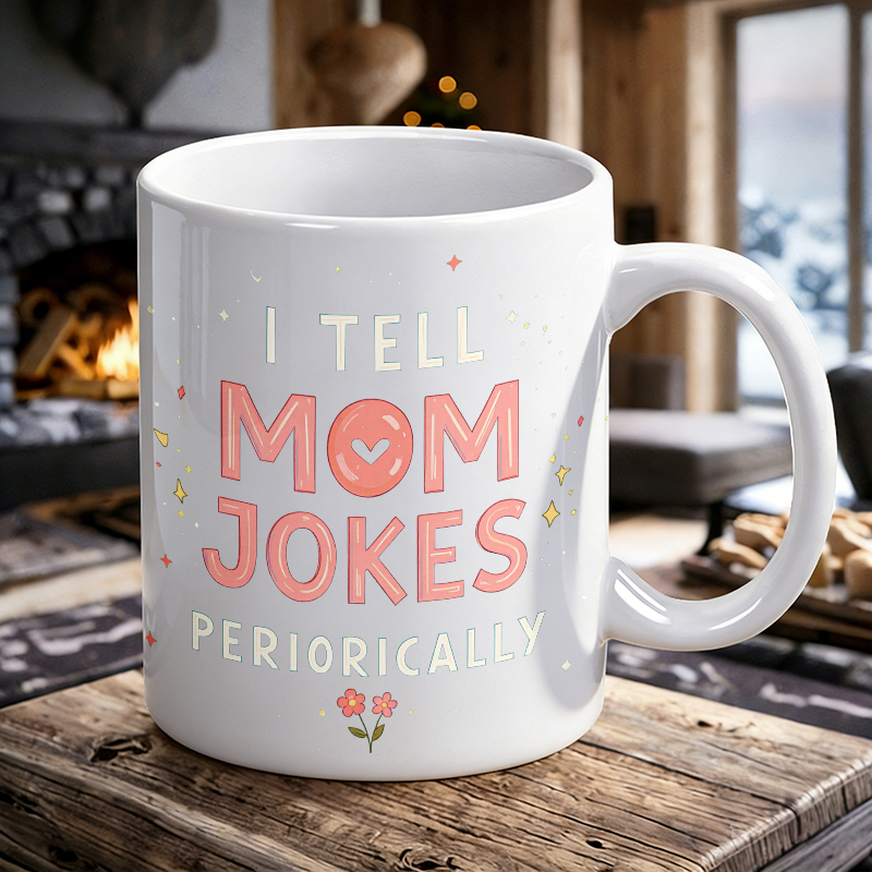 Cup & Mug Set, I Tell Mom Joke - Coffee Tea Joke ulasan dan harga
