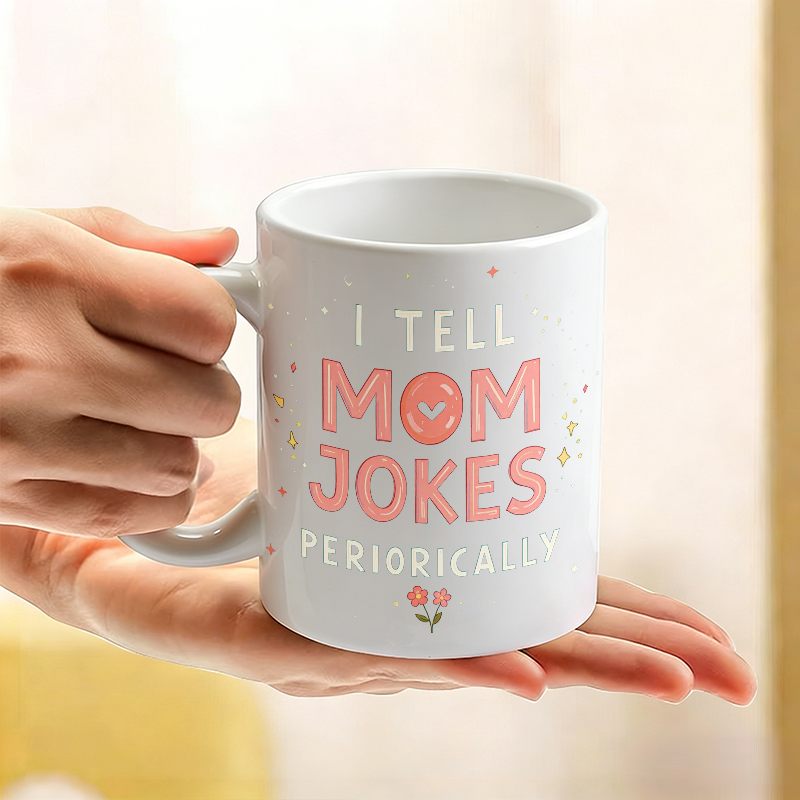 Cup & Mug Set, I Tell Mom Joke - Coffee Tea Joke ulasan dan harga