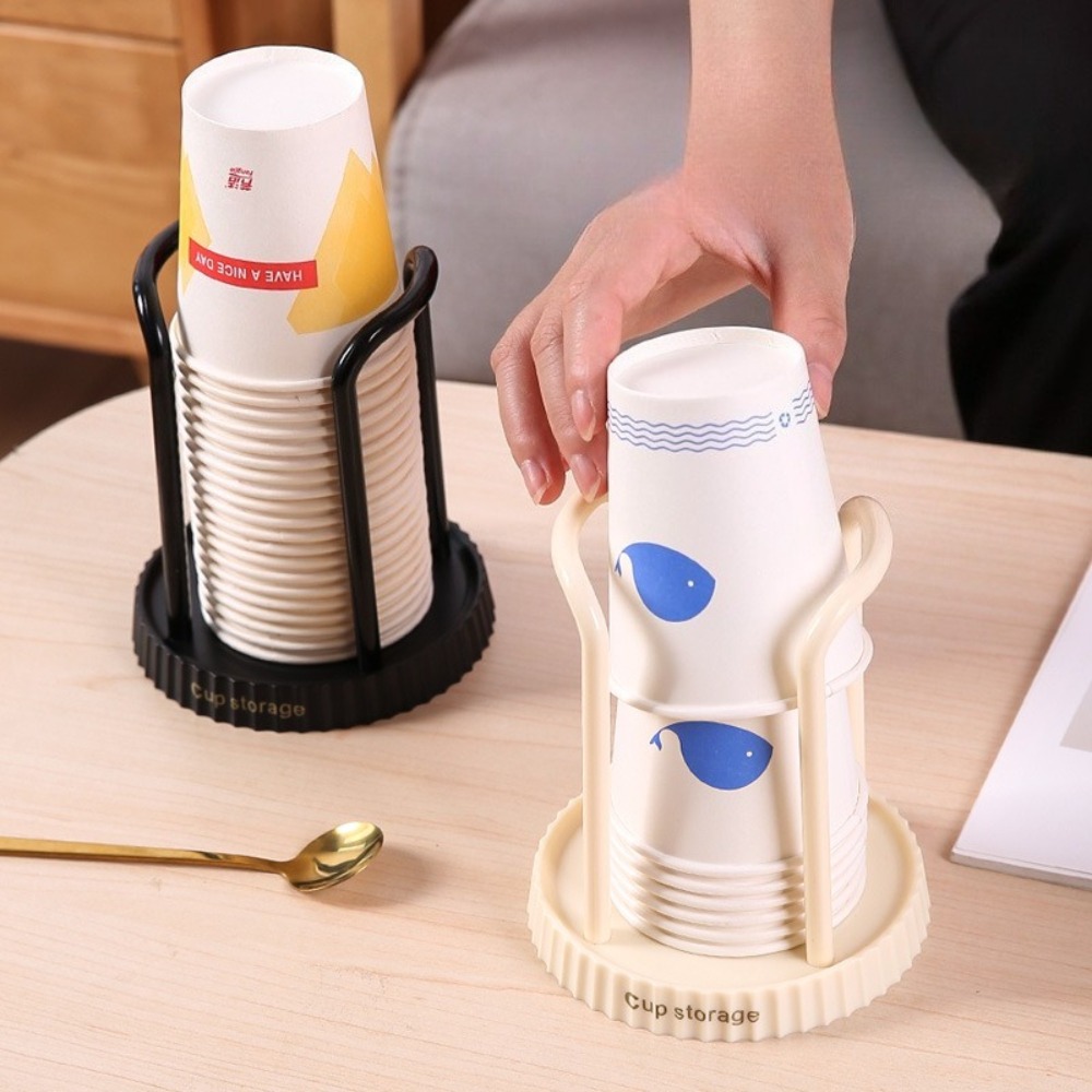 Disposable Cup Holder Desktop  - Coffee Tea Organizer ulasan dan harga