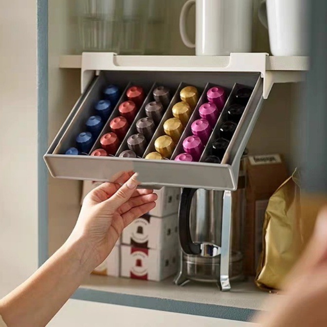 Coffee Capsule Holder Capsule  - Coffee Tea Organizer ulasan dan harga
