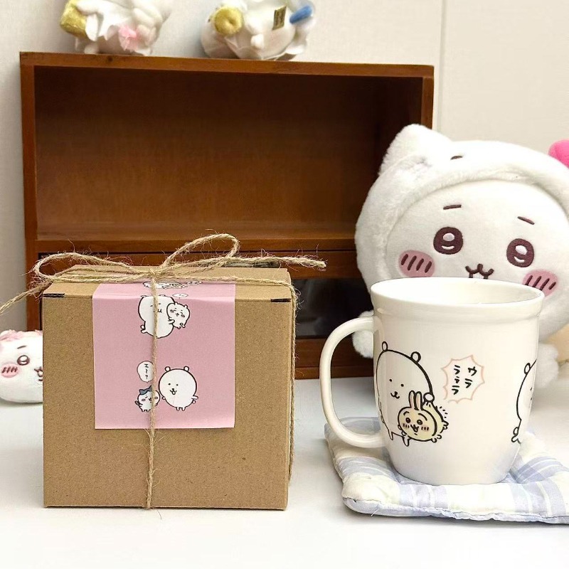 Anime Chiikawa Joke Bear Ceram - Coffee Tea Joke ulasan dan harga