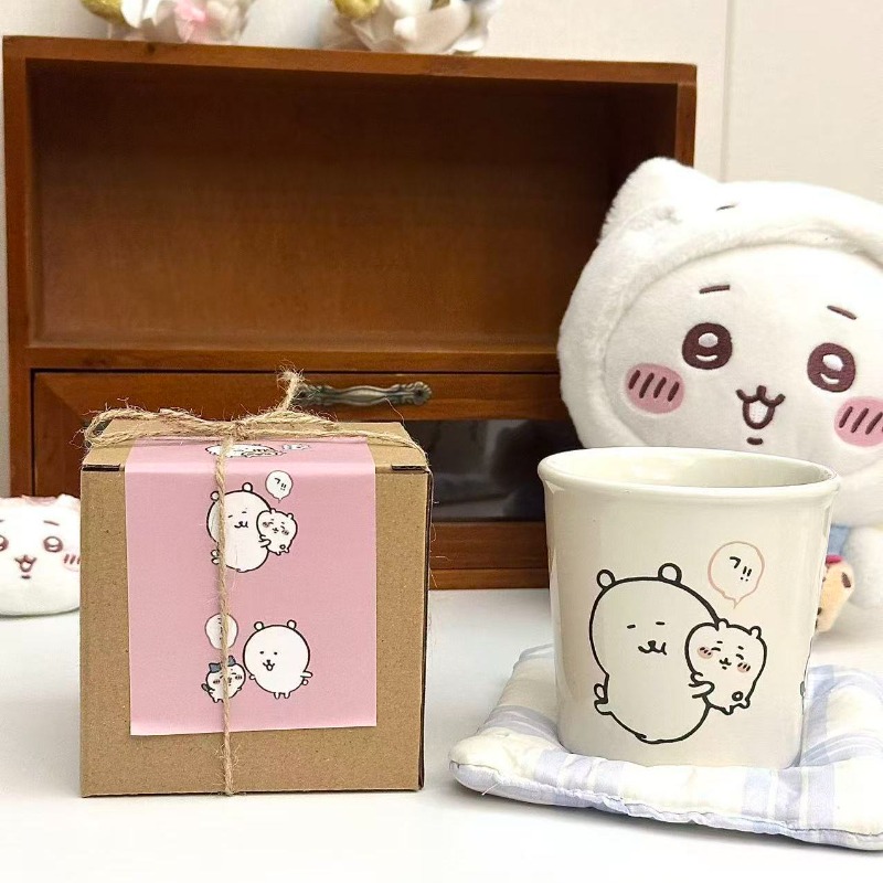 Anime Chiikawa Joke Bear Ceram - Coffee Tea Joke ulasan dan harga