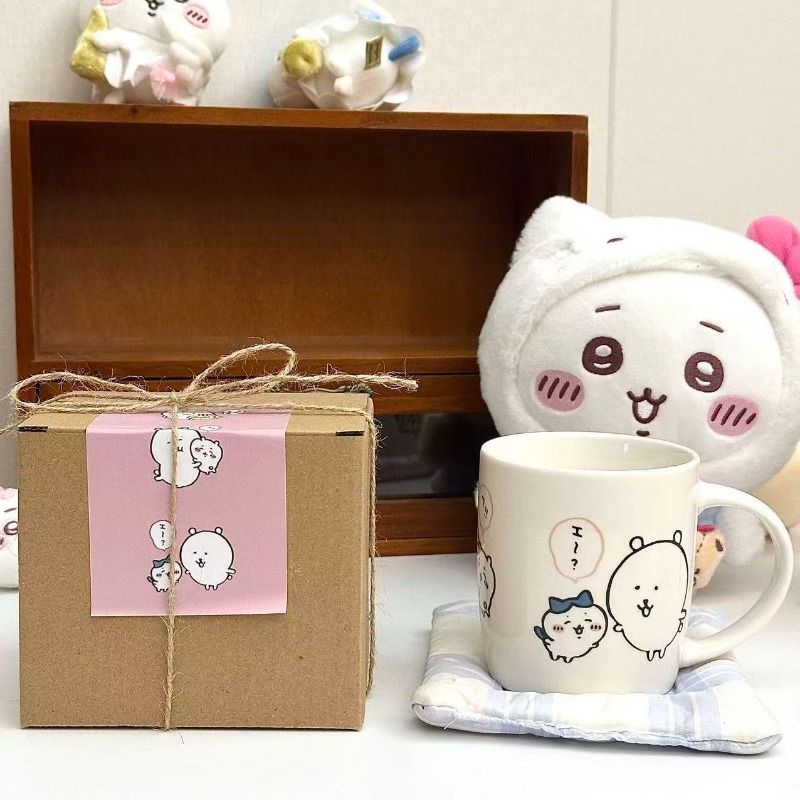 Anime Chiikawa Joke Bear Ceram - Coffee Tea Joke ulasan dan harga
