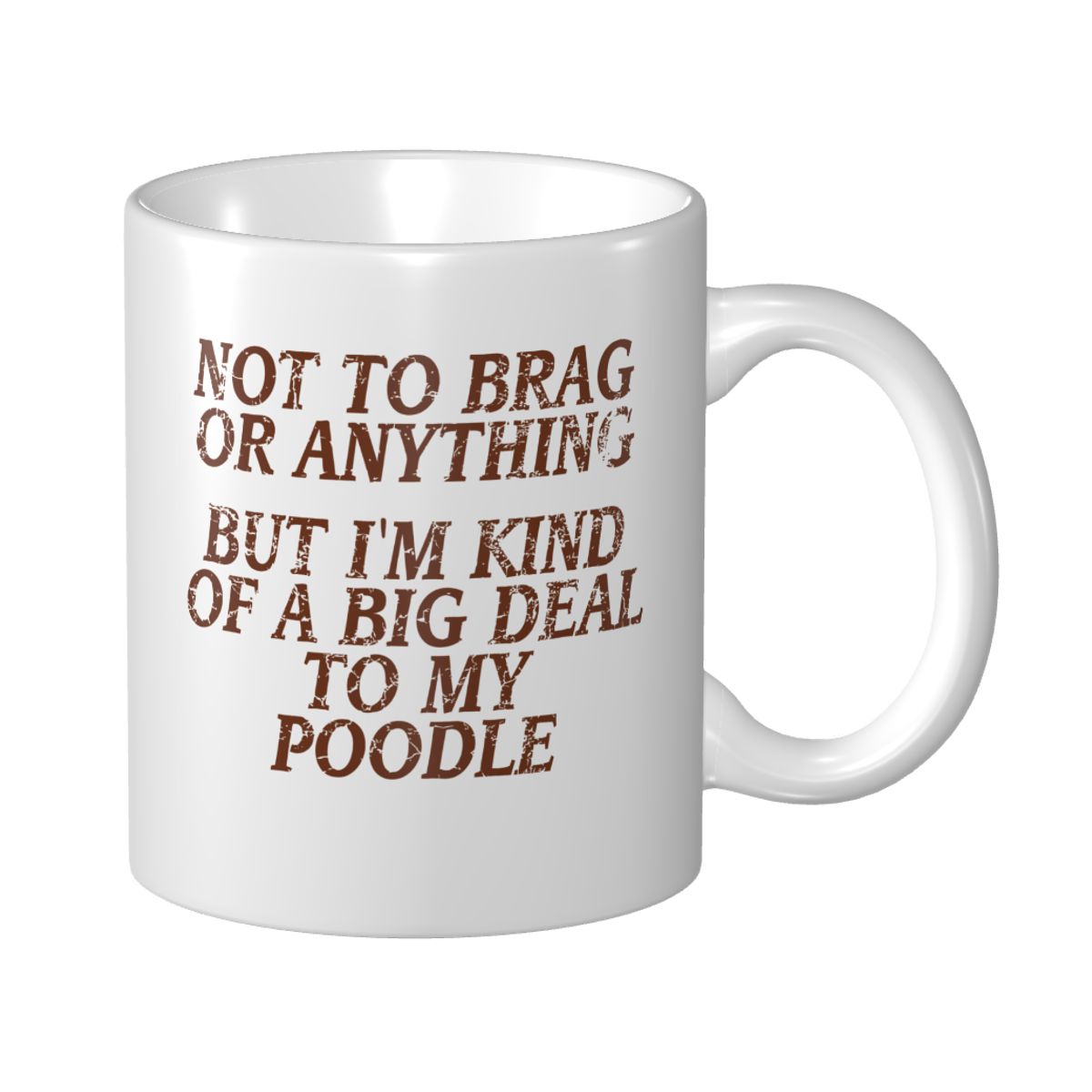 Mark Cup Mug Poodle Joke Dog M - Coffee Tea Joke ulasan dan harga