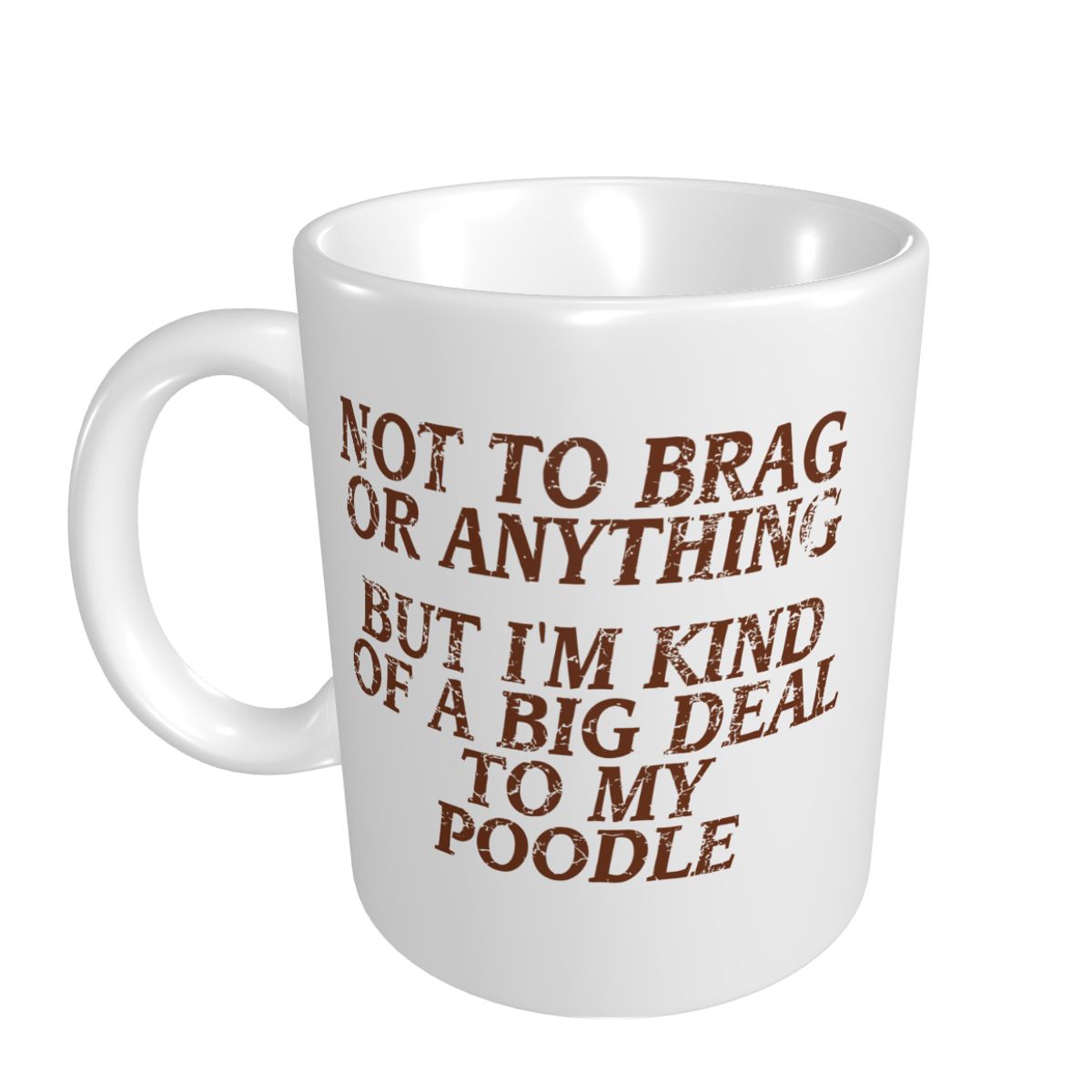 Mark Cup Mug Poodle Joke Dog M - Coffee Tea Joke ulasan dan harga