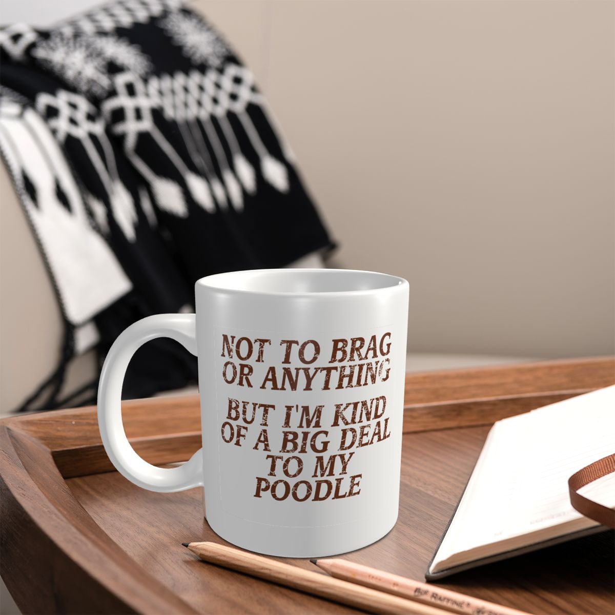 Mark Cup Mug Poodle Joke Dog M - Coffee Tea Joke ulasan dan harga