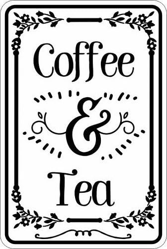 Coffee and Tea 8x12 funny joke - Coffee Tea Joke ulasan dan harga