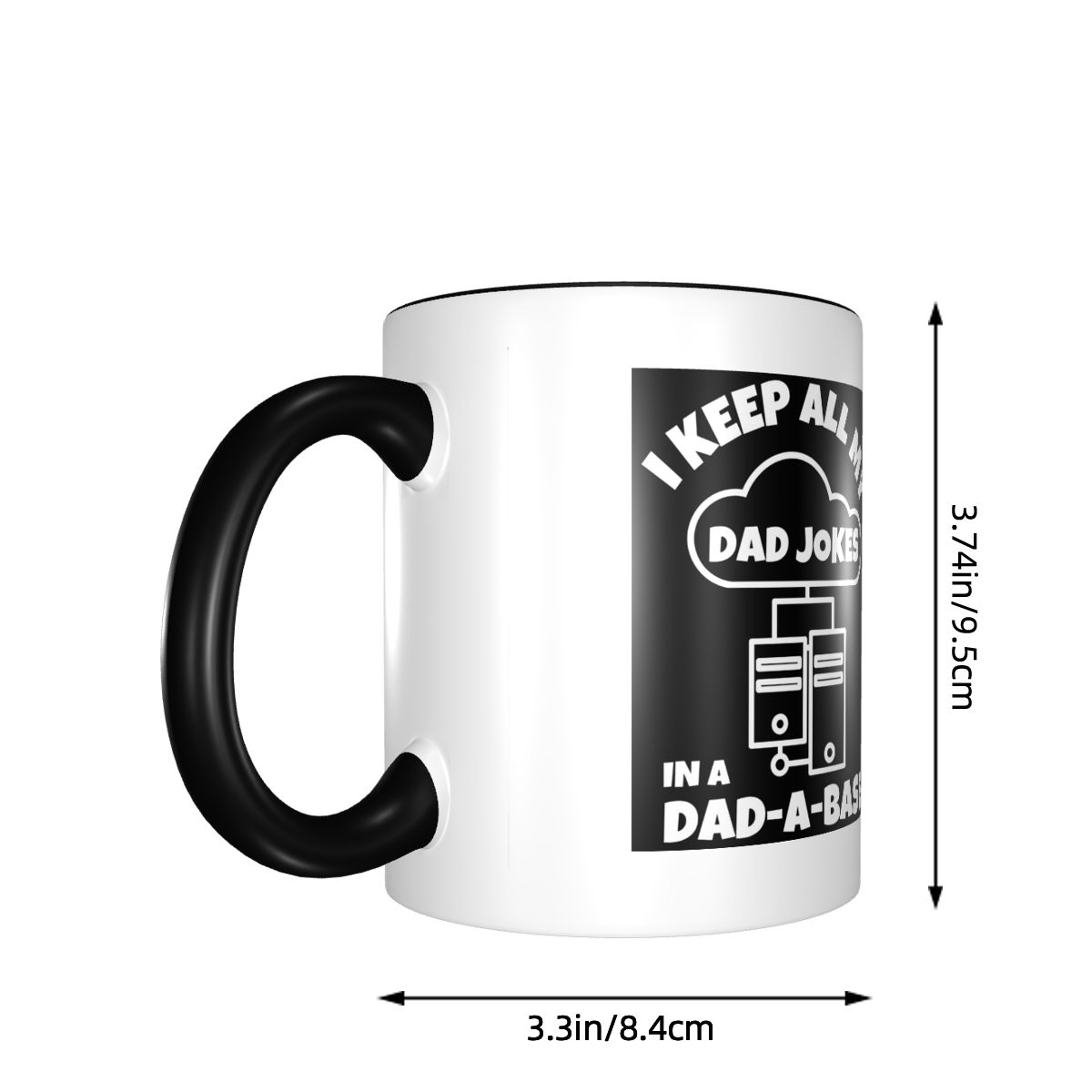 I Keep All My Dad Jokes In A D - Coffee Tea Joke ulasan dan harga