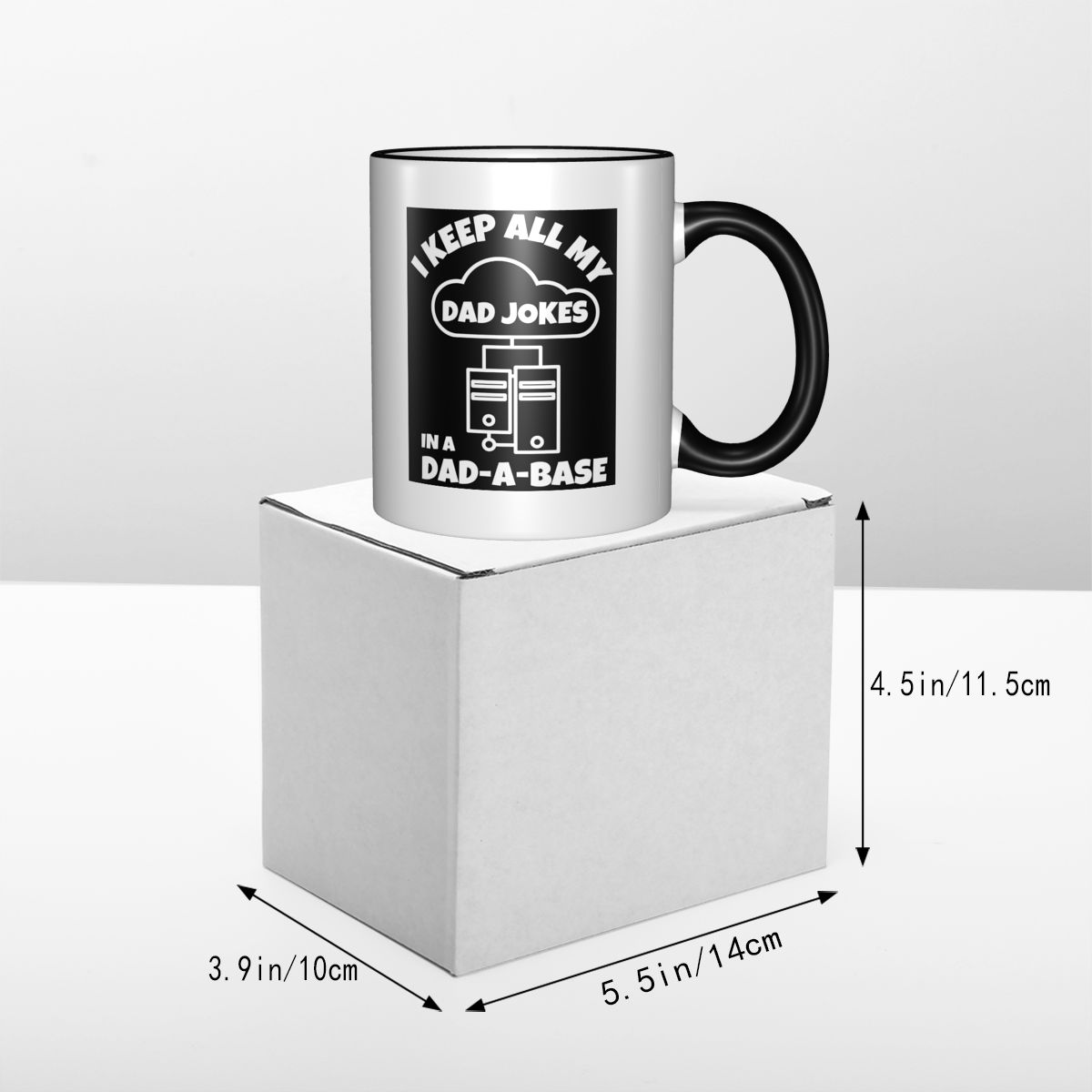 I Keep All My Dad Jokes In A D - Coffee Tea Joke ulasan dan harga