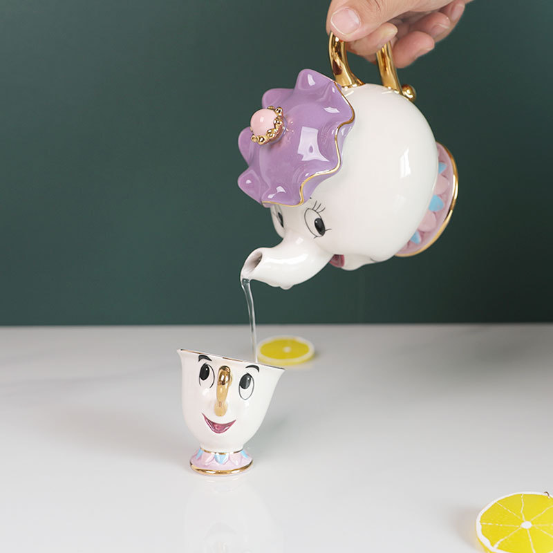 In-Stock Teapot Cute Cartoon B - Coffee Tea Mix ulasan dan harga