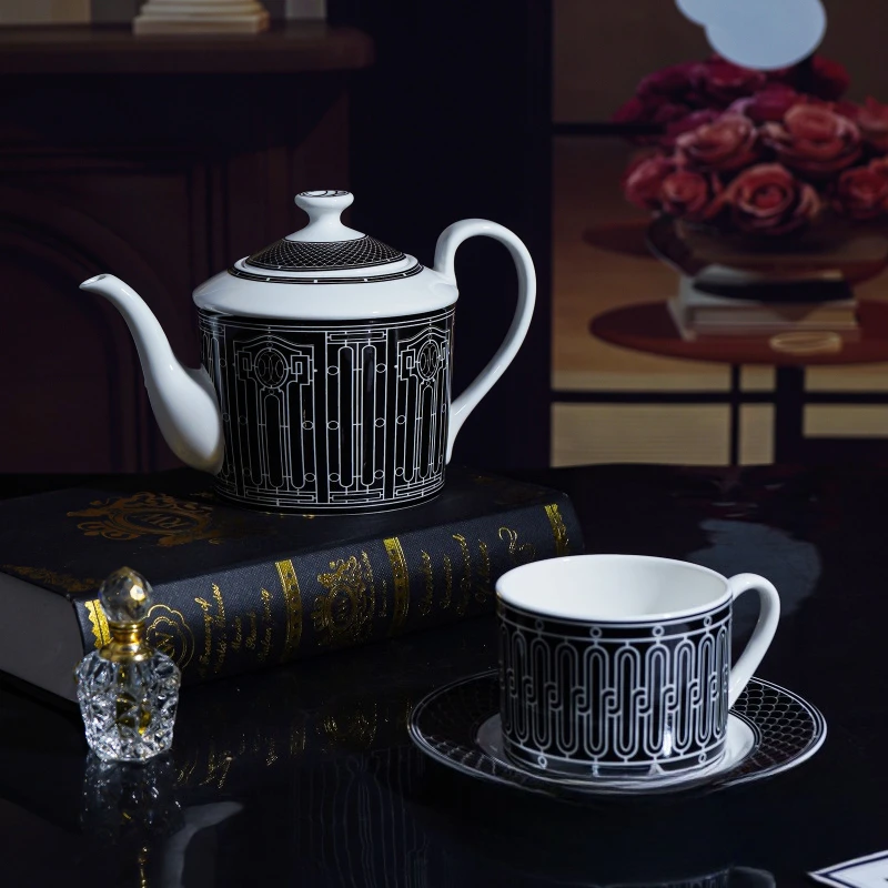 Simple European-Style Tea Set  - Coffee Tea Organizer ulasan dan harga