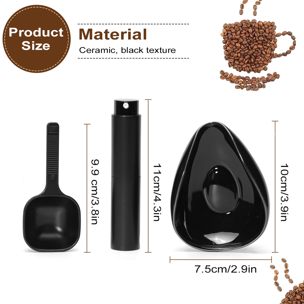 Leeseph Coffee Bean Dosing Cup - Coffee Tea Mix ulasan dan harga