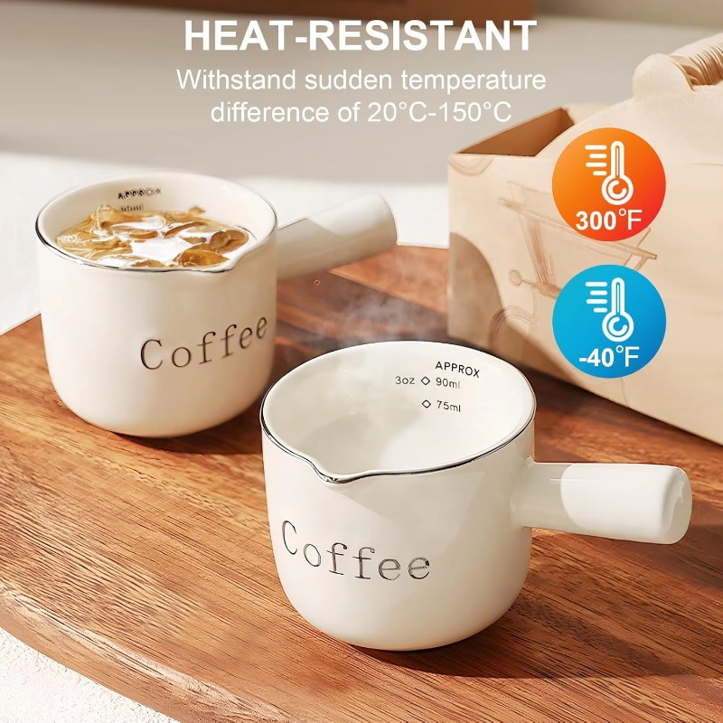 Mini Ceramic Coffee Cup with H - Coffee Tea Cups ulasan dan harga