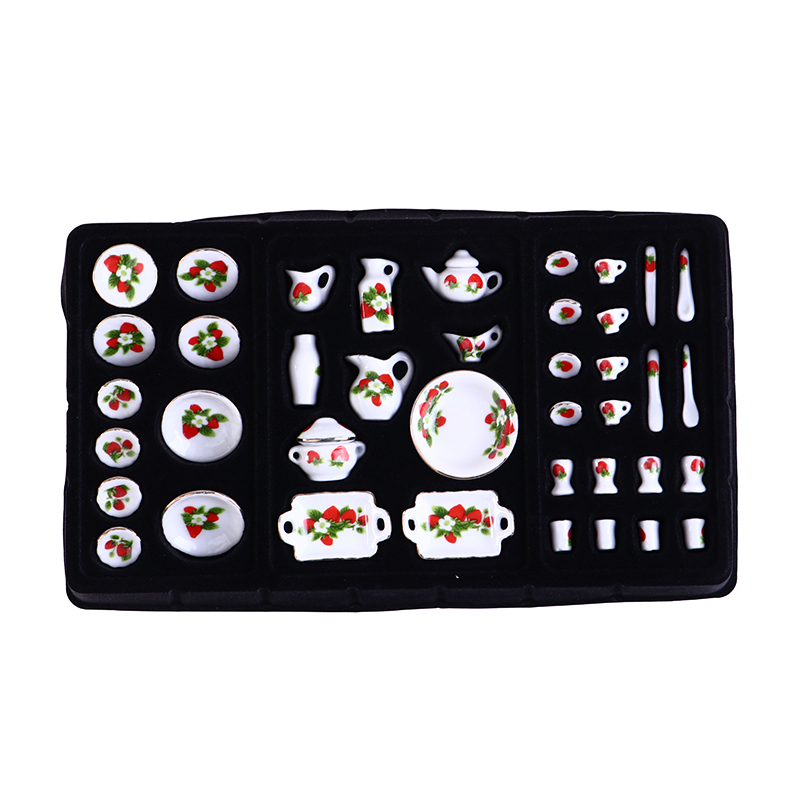 1 Set 1:12 Miniature Doll Hous - Coffee Tea Mix ulasan dan harga