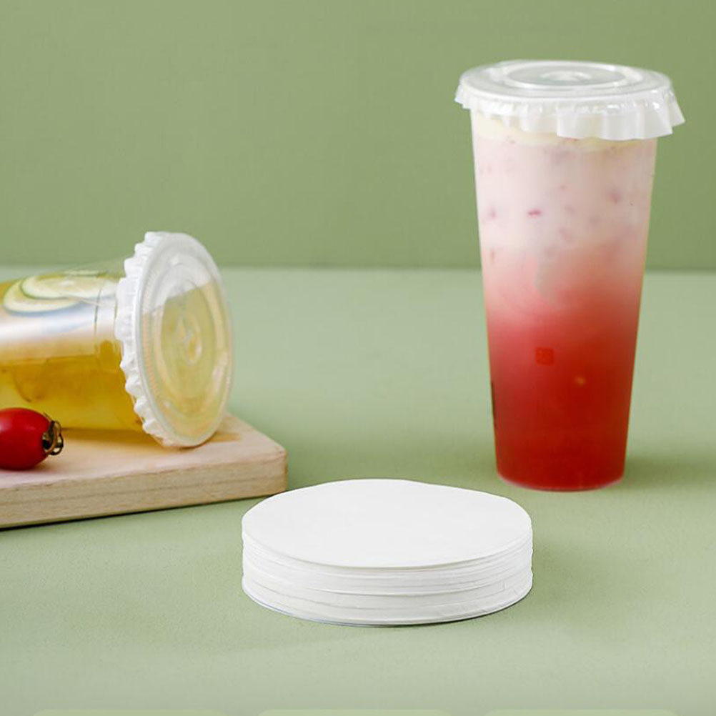 200Pcs Leakproof Paper Sealing - Coffee Tea Cups ulasan dan harga