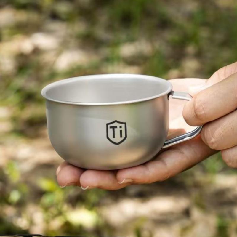 MINI Camping Water Cup Titaniu - Coffee Tea Equipment ulasan dan harga