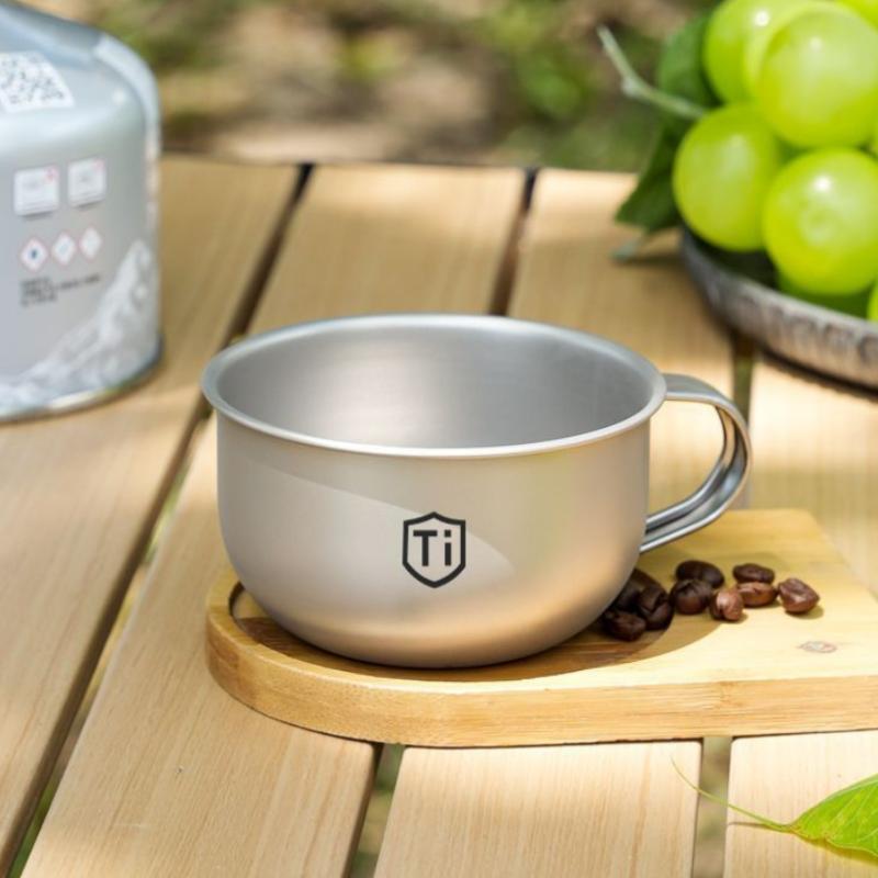 MINI Camping Water Cup Titaniu - Coffee Tea Equipment ulasan dan harga