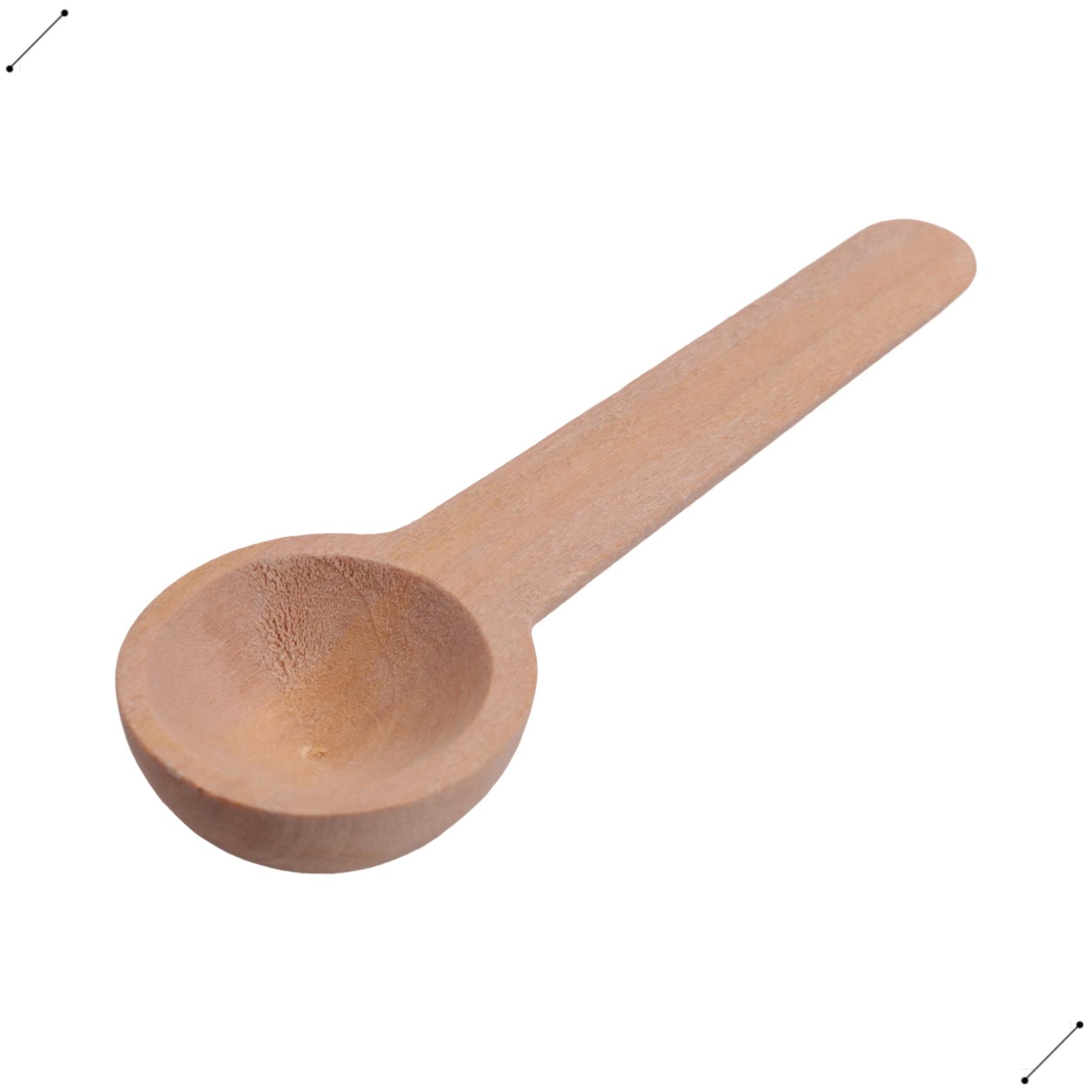 100 Pieces Mini Wooden Spoons  - Coffee Tea Equipment ulasan dan harga