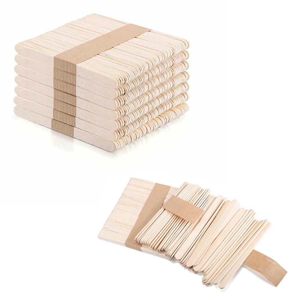 50-150pcs 11cm Wooden Coffee T - Coffee Tea Equipment ulasan dan harga