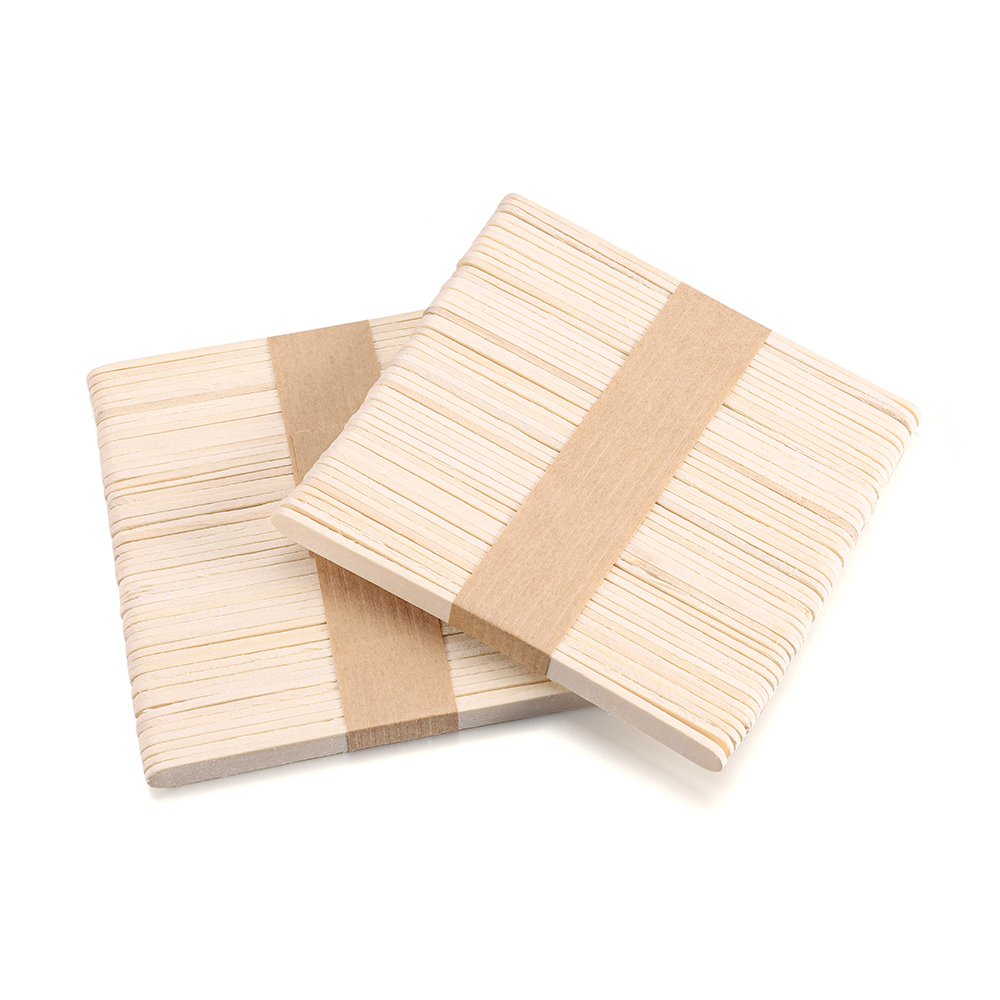 50-150pcs 11cm Wooden Coffee T - Coffee Tea Equipment ulasan dan harga