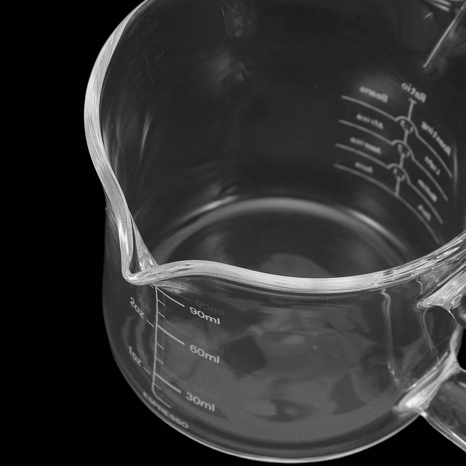 Double Spout Glass Measuring C - Coffee Tea Cups ulasan dan harga